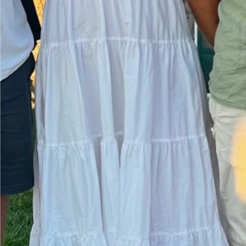 WeWoreWhat White Midi Dress